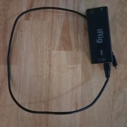 I Rig Hd 2 IPhone Guitar Amp/recording