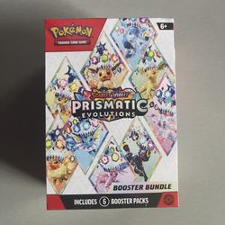 Pokemon Scarlet & Violet Prismatic Evolutions Booster Bundle - Pokémon