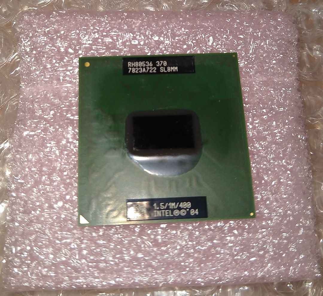 Intel® CPU Celeron® M Processor 370 1.50 GHz, 400 MHz FSB