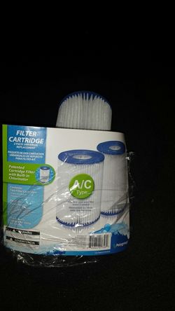 A new filter cartridge A/C