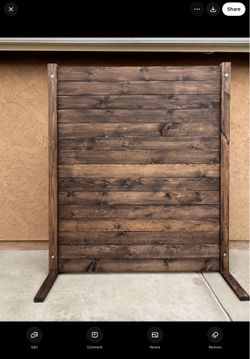 7x5   wooden espresso backdrop