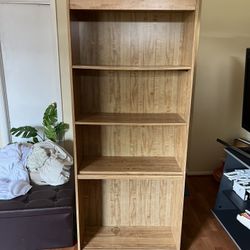 Wooden Bookshelf 