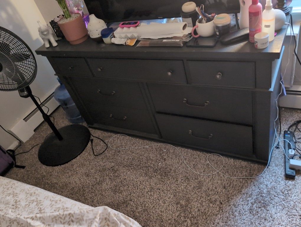Dresser Drawer And Mirror From Raymour And Flanigan