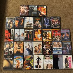 DVD’s - Top Row Sealed / New $3 - All Other Rows $2 Each Or All For $50