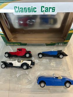 Die cast classic cars