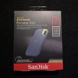 Sandisk Extreme Portable SSD 2TB