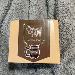 Premium Roast And Toast Ceramic Mug