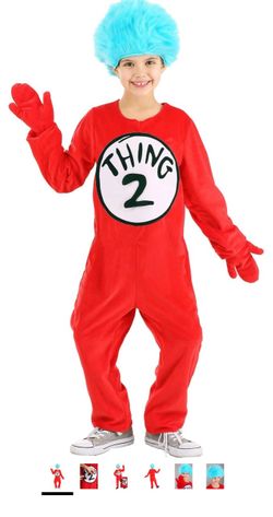Boys thing 1 costume size large