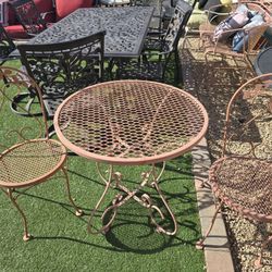 $120 Bistro 2 CHAIRS AND TABLE 