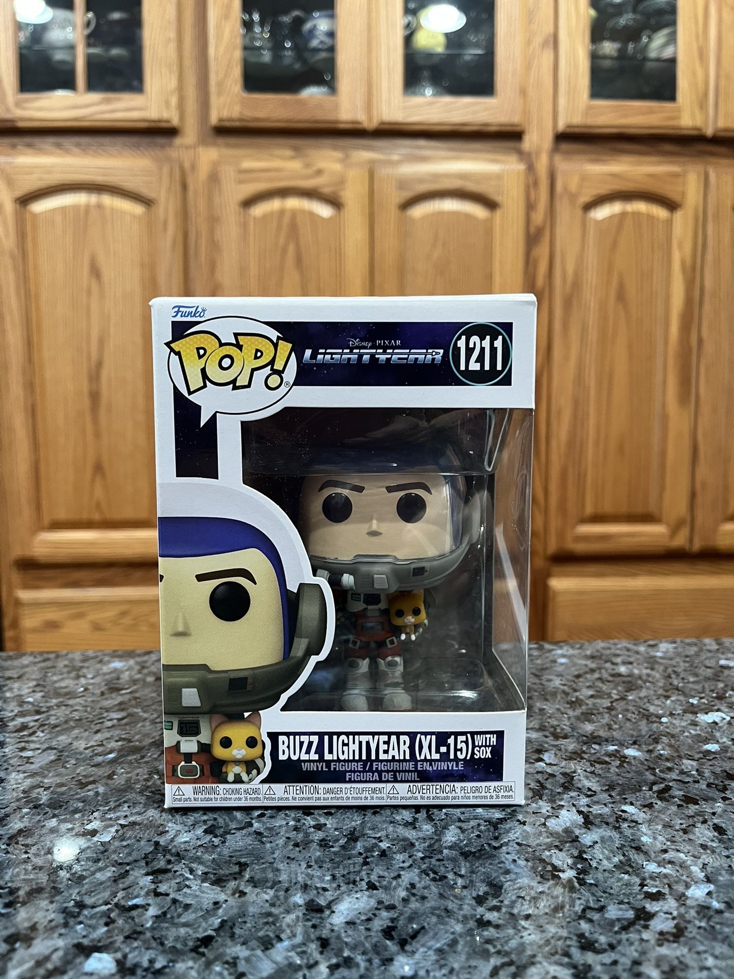 Toy Vinyl Funko Pop # 1211 Disney Buzz Lightyear XL-15. Brand new factory sealed. Smoke free home