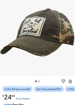 Distressed Baseball Caps Funny Trucker Hat