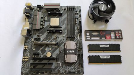 AMD Ryzen 5 3600 CPU + MSI B350 Motherboard + 16GB RAM