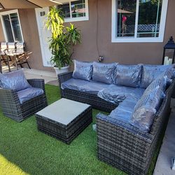 New Patio Set  / Outdoor Furniture  / Sectional Set.
