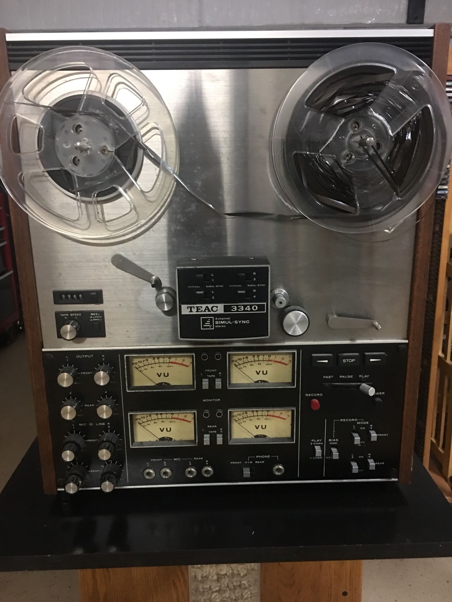 Teac reel to reel 3340s