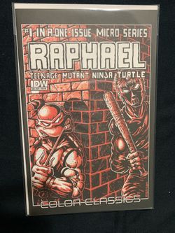 Teenage Mutant Ninja Turtles Raphael #1 1:25 Eastman Variant IR-A IDW 2011