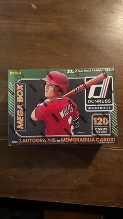 Mega box baseball card