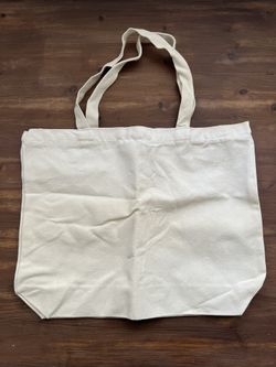 NEW Plan Canvas DIY Tote Bags Pack Of 6