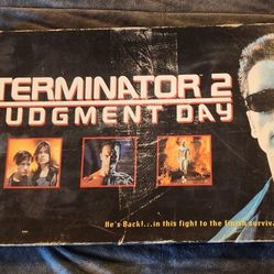 Terminator 2 Milton Bradley Board Game 1991