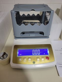 MDJ-600K Digital Electronic Gold Tester Machine ,Gold Densimeter Purity Tester NEW