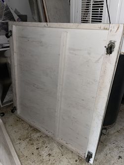 4’ X 4’ Plywood 4-wheeled dolly 