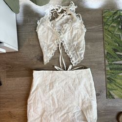 White Skirt Set 