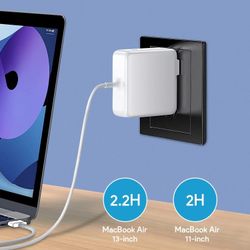 Charger for MacBook Pro 16 14 inch Mac Air 15 13 inch 2026 2025 2024 23 22 21 M1–M5【Original Quality】 Fast Charger Power Adapter & 6.6FT Type C