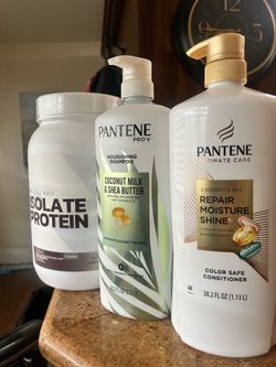 Pantene shampoo and conditioner