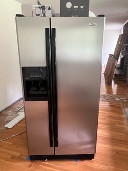 Whirlpool side by side fridge