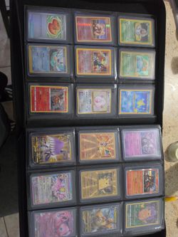 Pokémon Card Collection in Binder