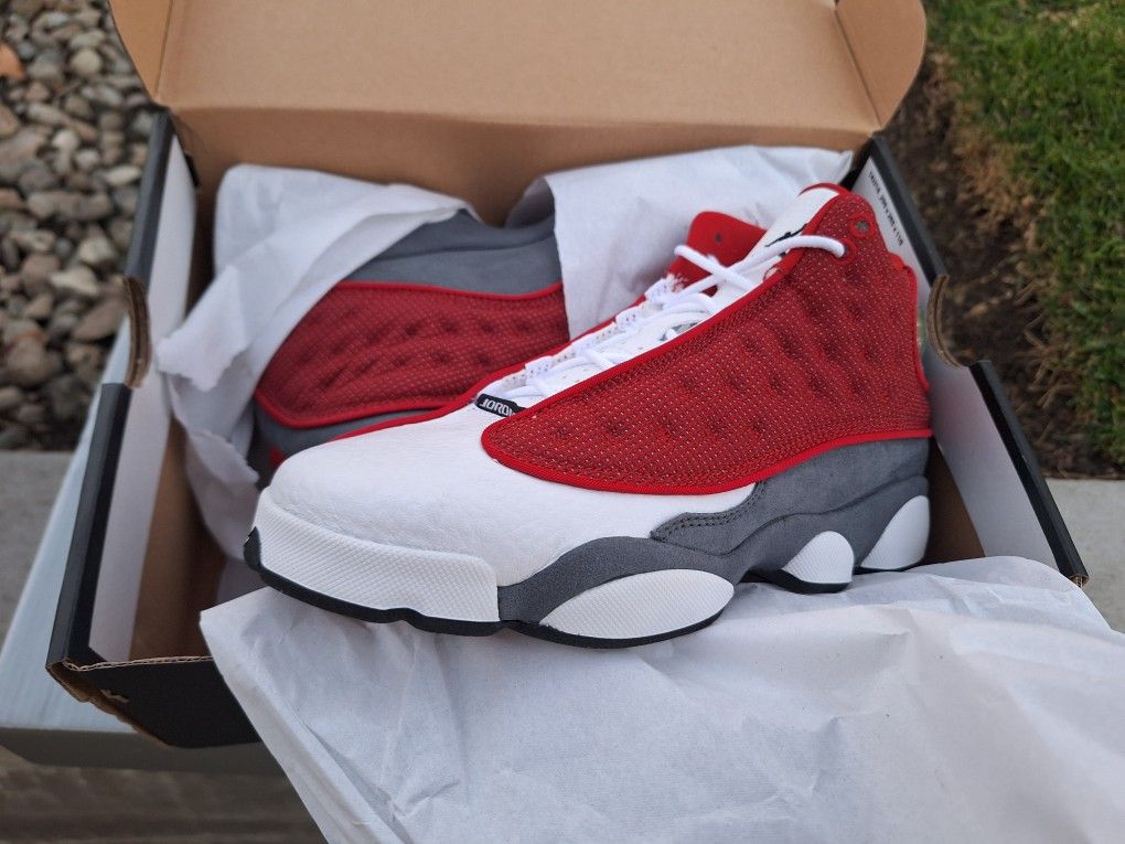 Air Jordan 13 Retro GS Gym Red Flint Grey size (6 1!/2