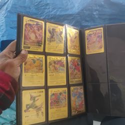 Gold Pokemon Cards 