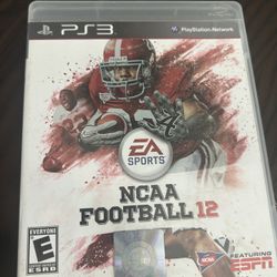 NCAA Football 12 PS3 CIB 