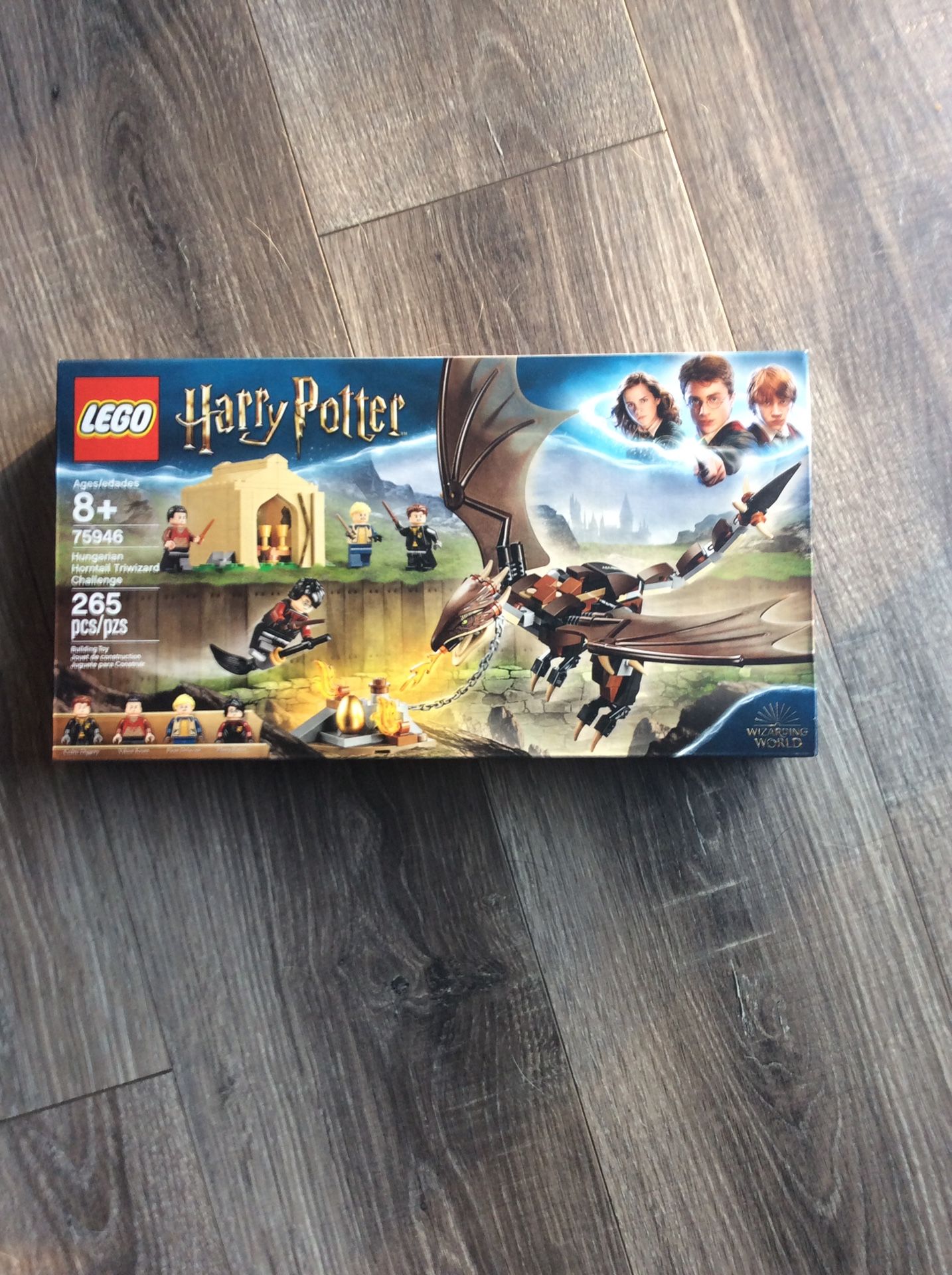 Harry Potter Hungarian horntail lego set