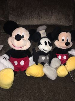Mickey Mouse stuffed animals