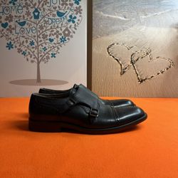 🔥💨Johnston N Murphy Double Buckle Monk Strap Shoes New!!!