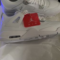 Jordan 4 All White 