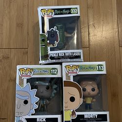 Rick and Morty Funko pops