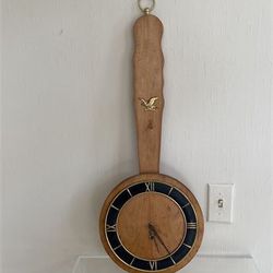Vintage Banjo Style Wall Clock 