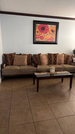 Living room sofa set