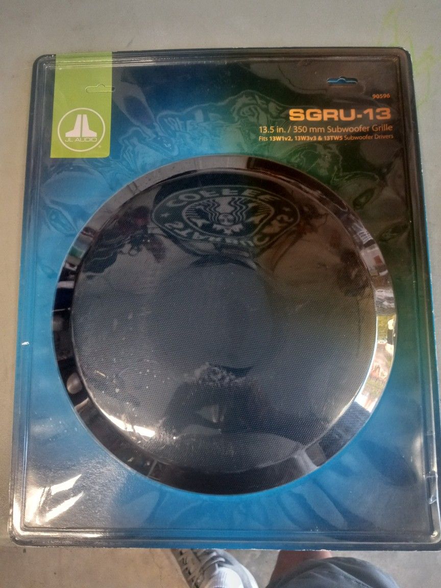 JL AUDIO SUB GRILL ONE IS 13W Other 12 W New In Both Seald In Pakage