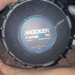 15 Inch Kick Comp Vx 4ohm 