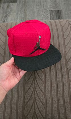 Kids youth Jordan red black hat cap fashion trend