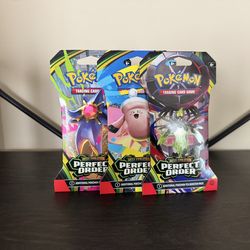 Pokémon Mega Evolution Perfect Order Booster Pack Bundle