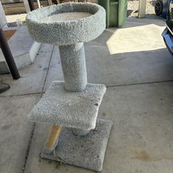 Carpeted Cat Tower