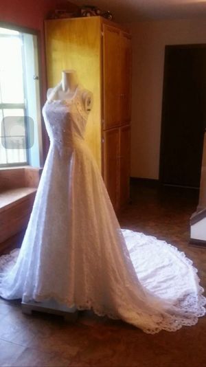 Michaelangelo Wedding Dress Size 6 Rn 84270 Very Beautiful For