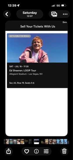 Ticket concert
