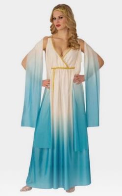 Greek Goddess Halloween Costume Dress