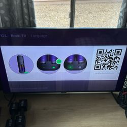 65” TCL Roku **see Description 