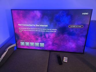 49" Vizio SmartTV and TV Mount