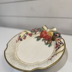 Fitz and Floyd Classic Ceramic decorative|serving dish